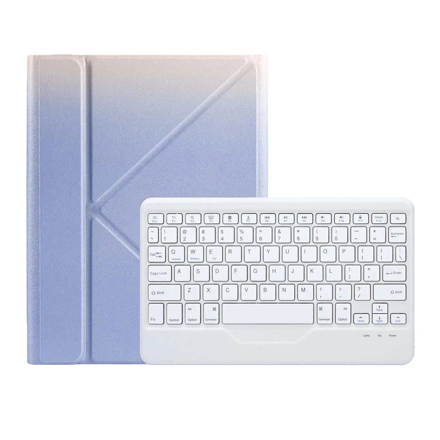 10.9 Ipad 10Th Gen B10 Bluetooth Keyboard Leather Case With Triangle Holder - 2022 Edition