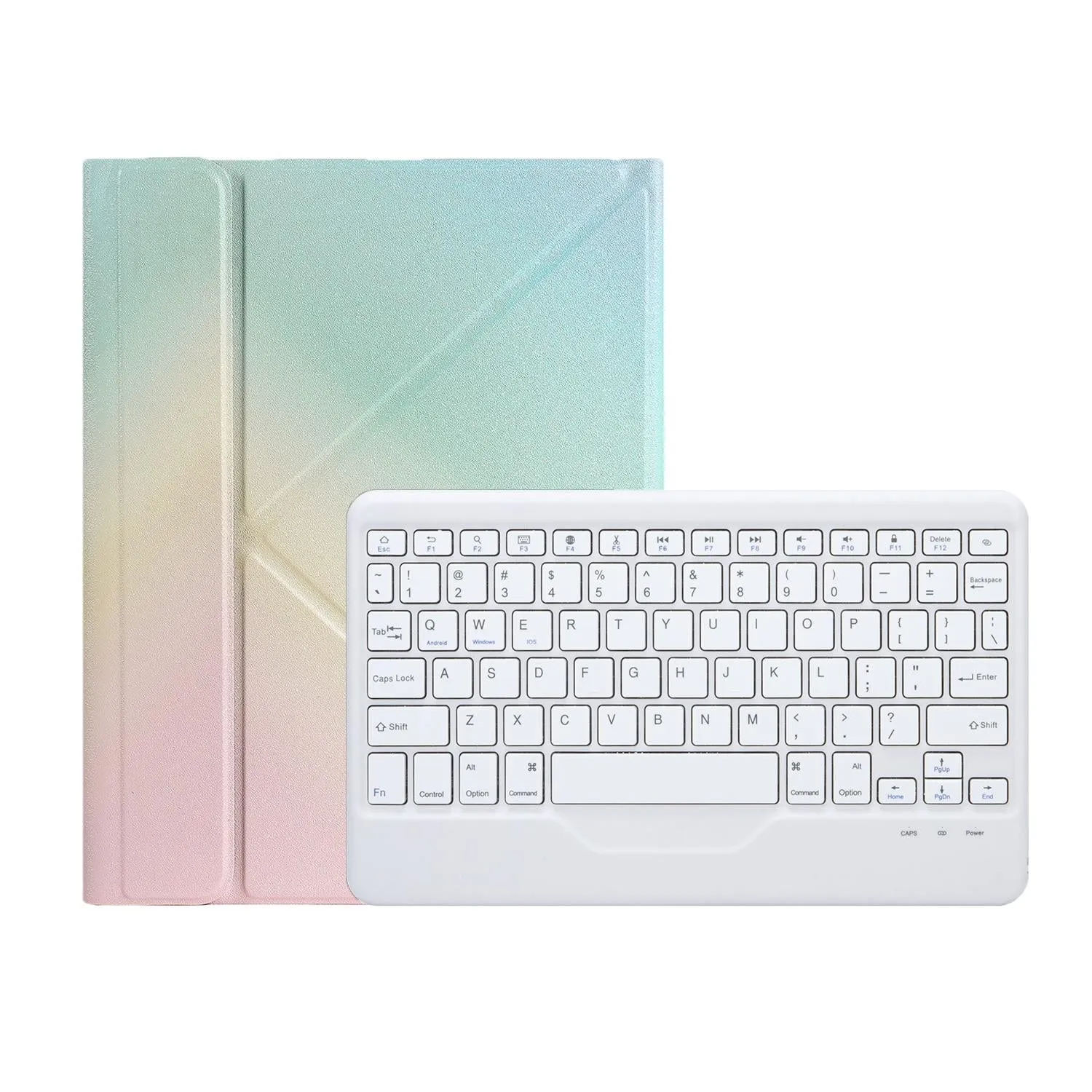 10.9 Ipad 10Th Gen B10 Bluetooth Keyboard Leather Case With Triangle Holder - 2022 Edition
