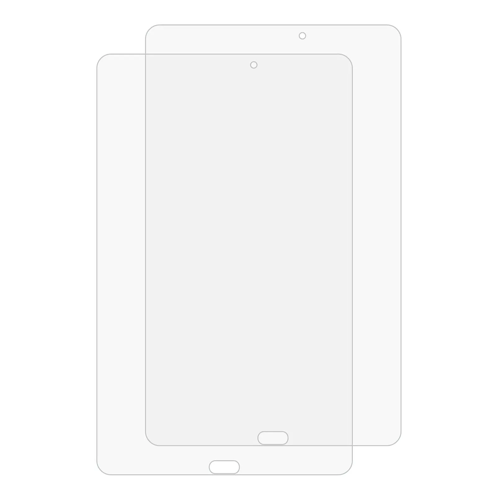 2-pack 9h Tempered Glass Film for Samsung Galaxy Tab e 9.6 - Hd Explosion-proof