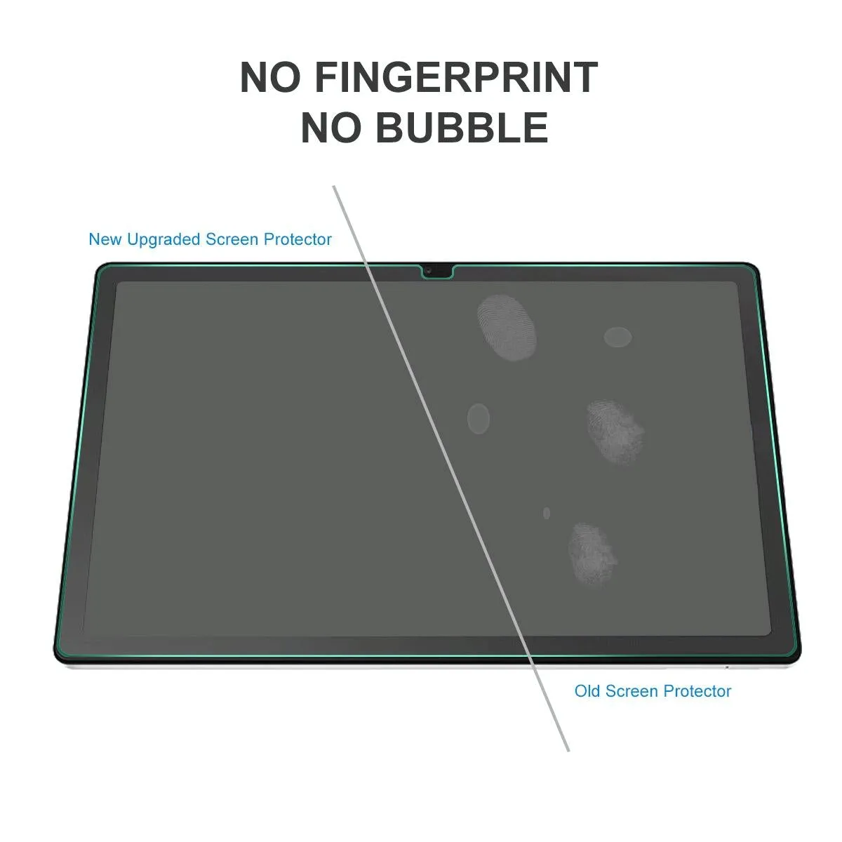 2-pack Tempered Glass Film for Samsung Galaxy Tab A8 10.5 2021