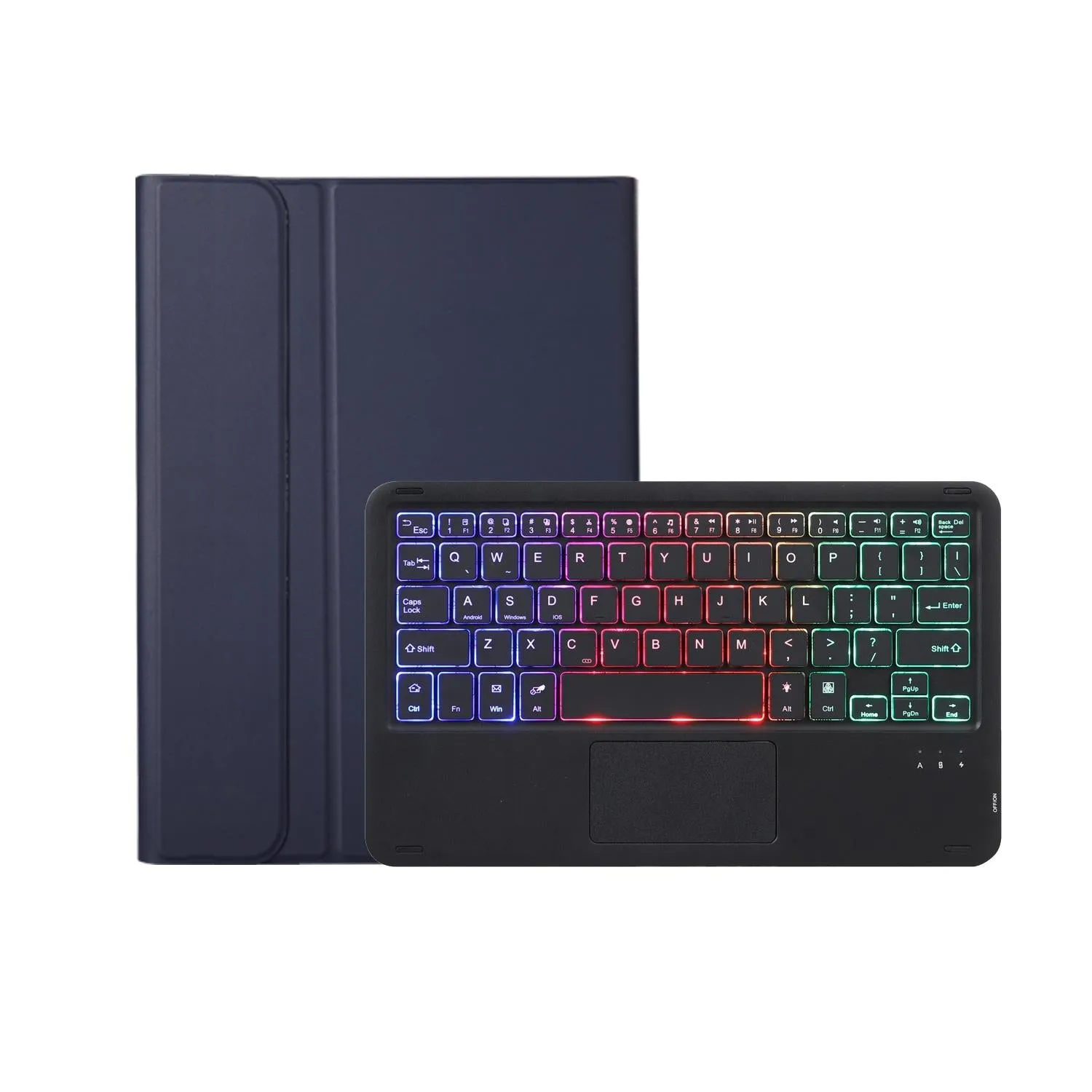 2022 Ipad 10.9 Lambskin Keyboard Case With Backlight & Pen Slot