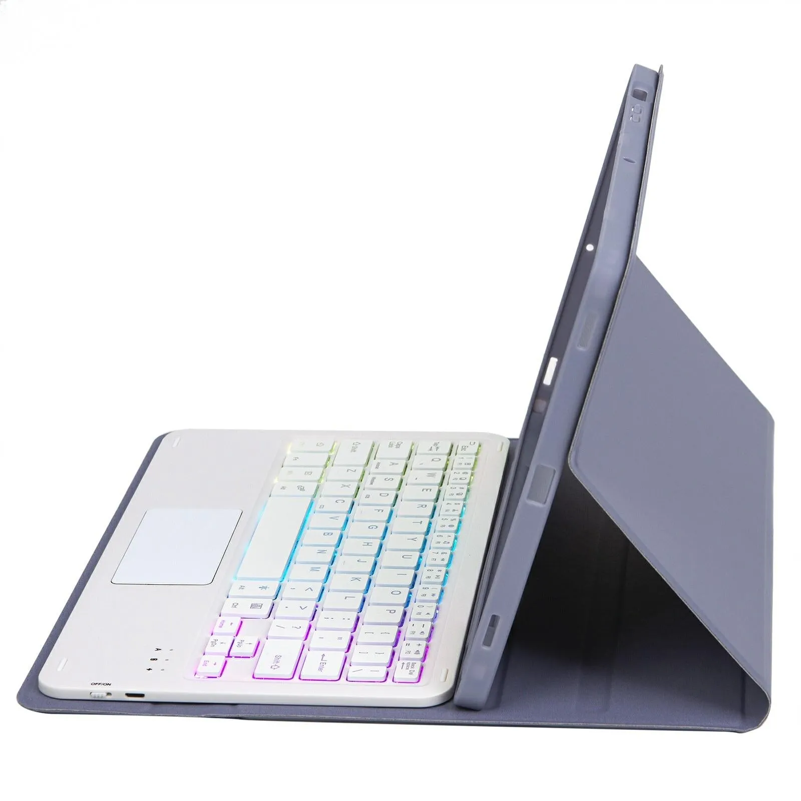 2022 Ipad 10.9 Lambskin Keyboard Case With Backlight & Pen Slot