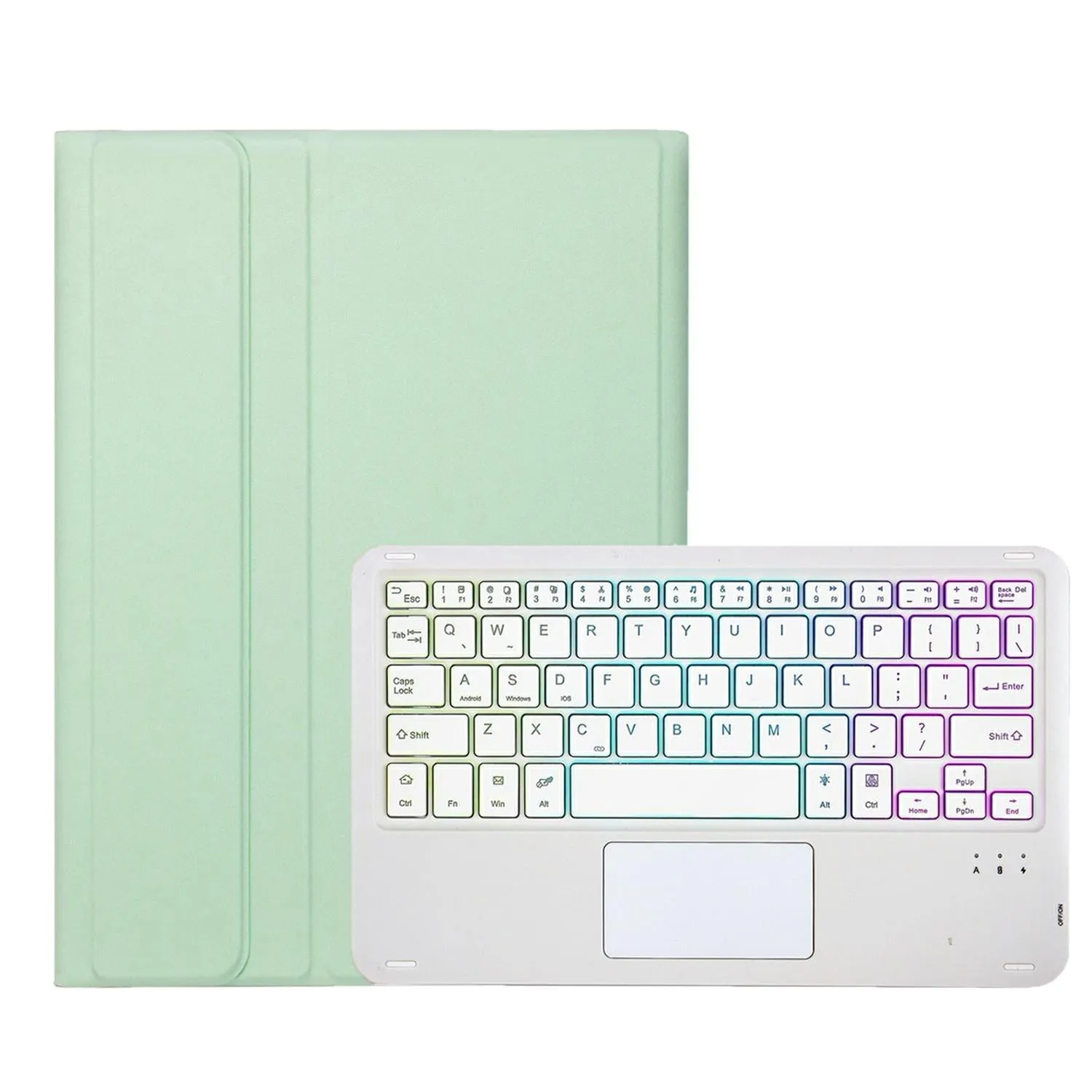2022 Ipad 10.9 Lambskin Keyboard Case With Backlight & Pen Slot