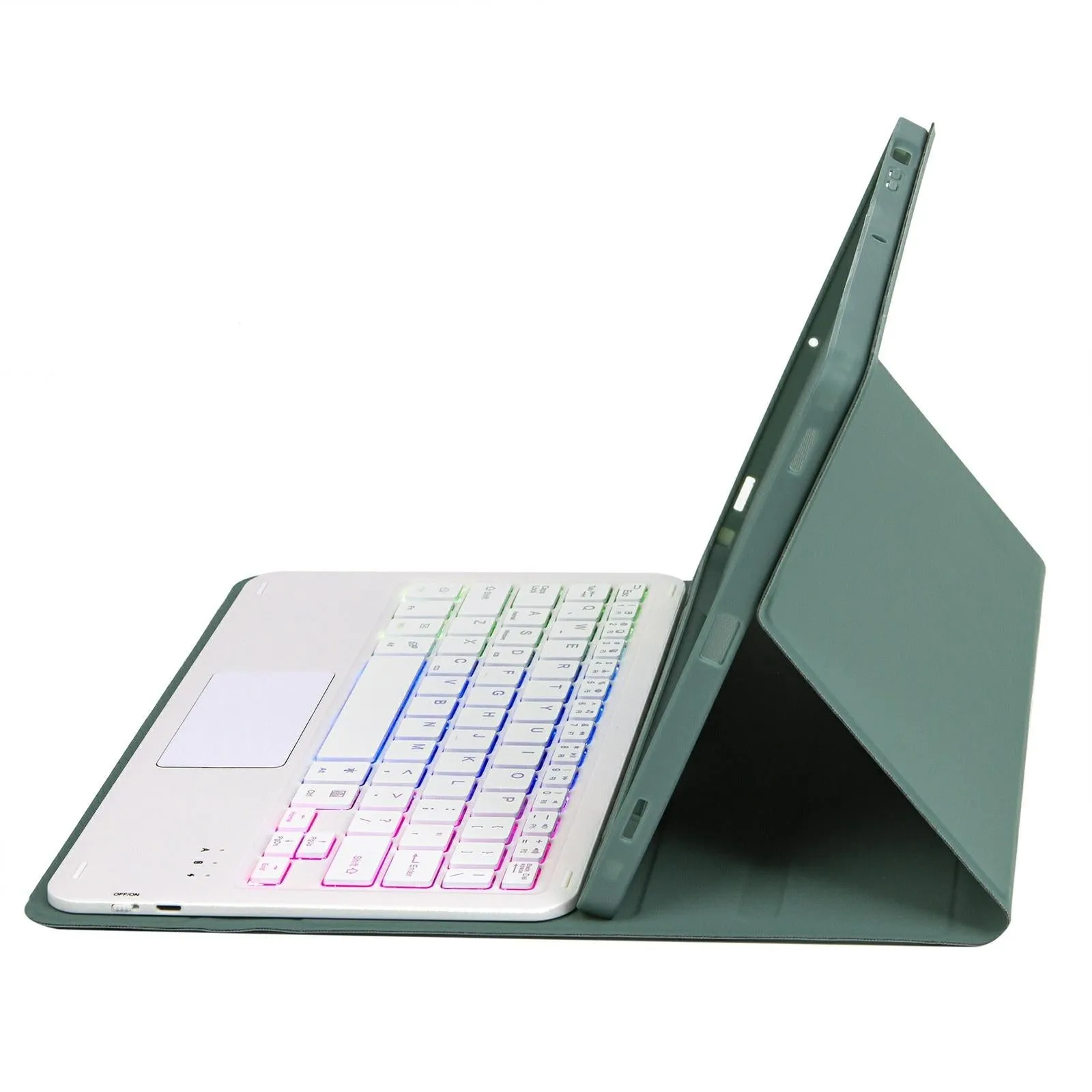 2022 Ipad 10.9 Lambskin Keyboard Case With Backlight & Pen Slot