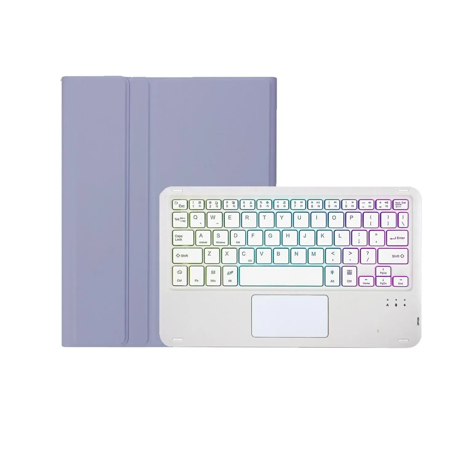 2022 Ipad 10.9 Lambskin Keyboard Case With Backlight & Pen Slot