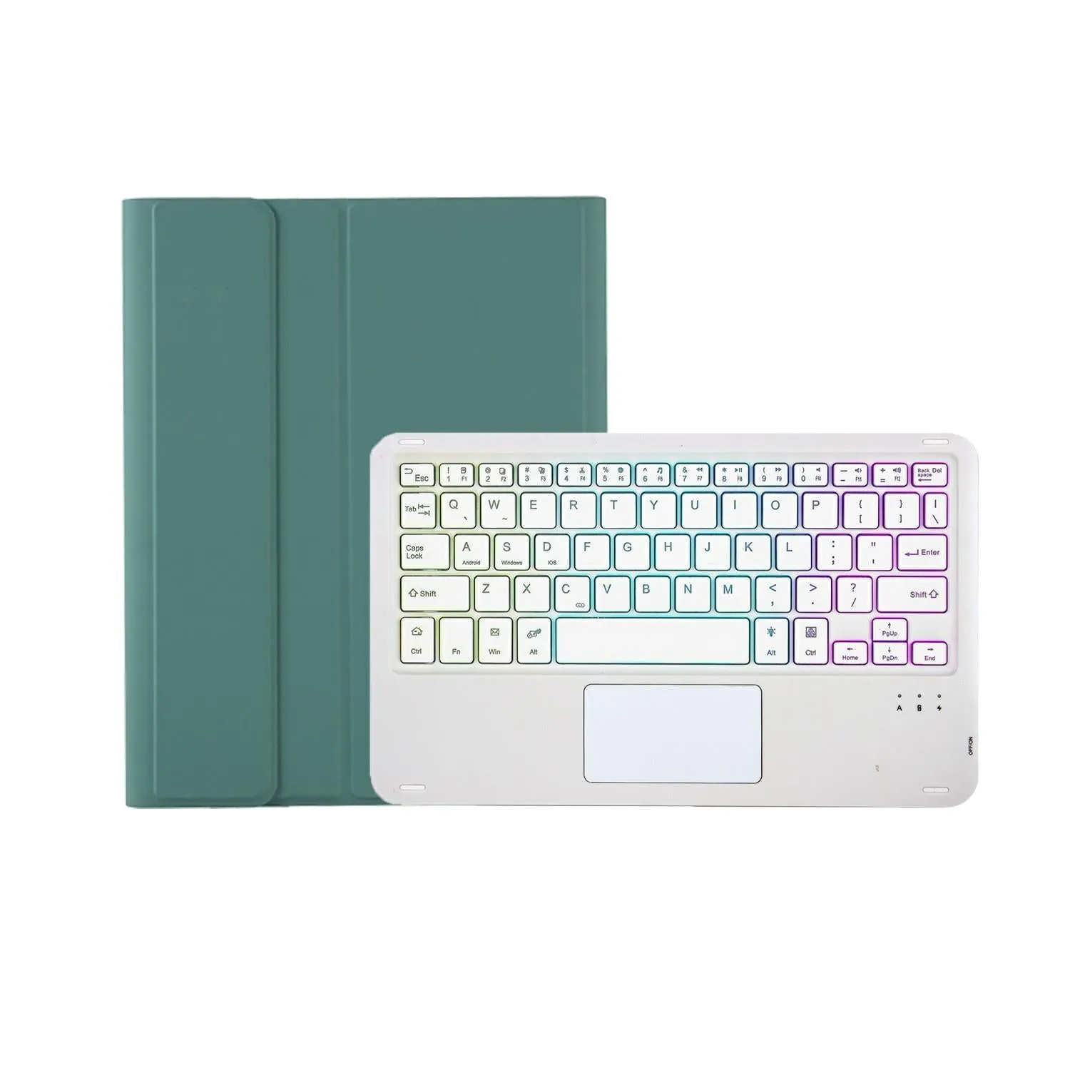 2022 Ipad 10.9 Lambskin Keyboard Case With Backlight & Pen Slot