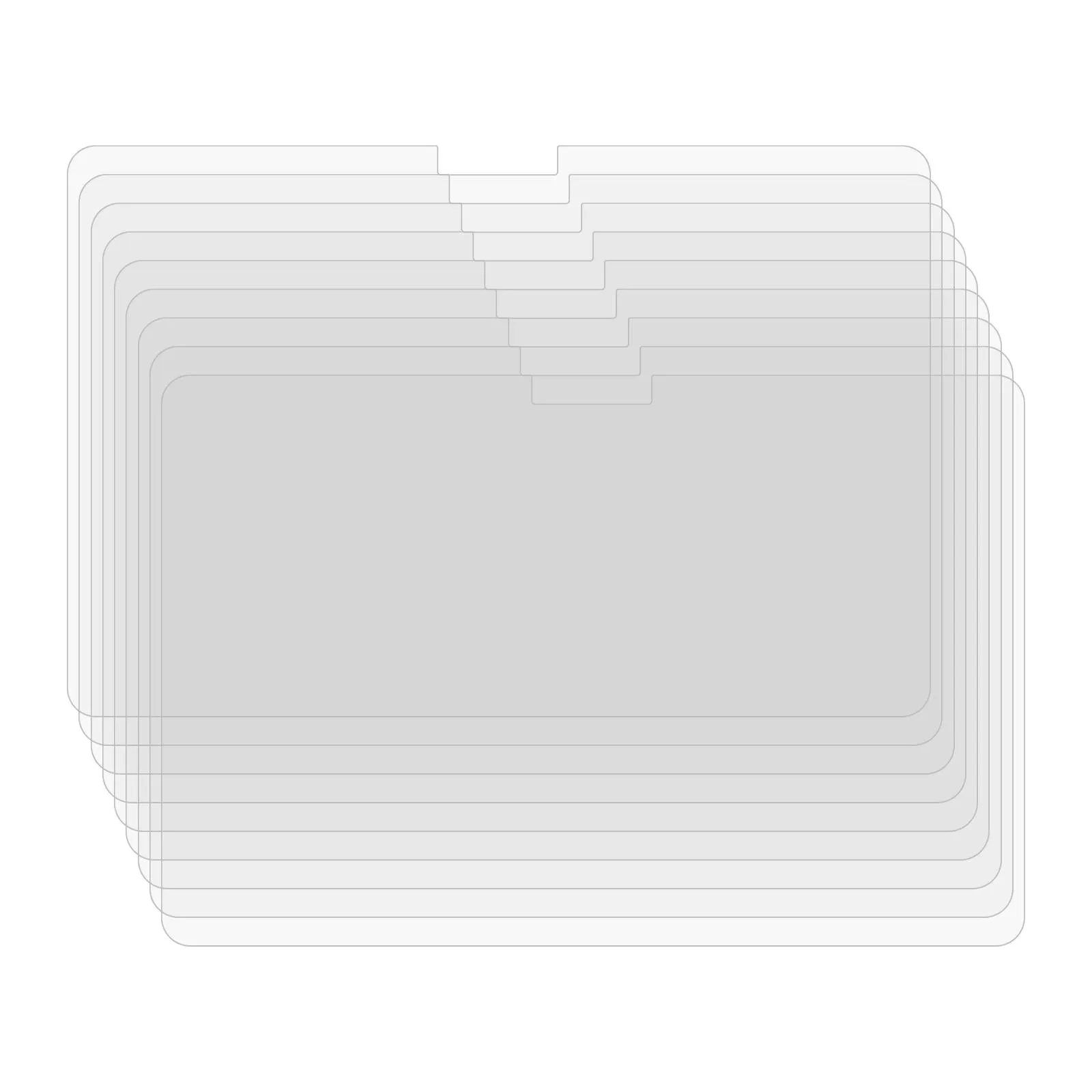 25-Pack Tempered Glass Film For Amazon Kindle Fire Hd 8 2020 / 2022