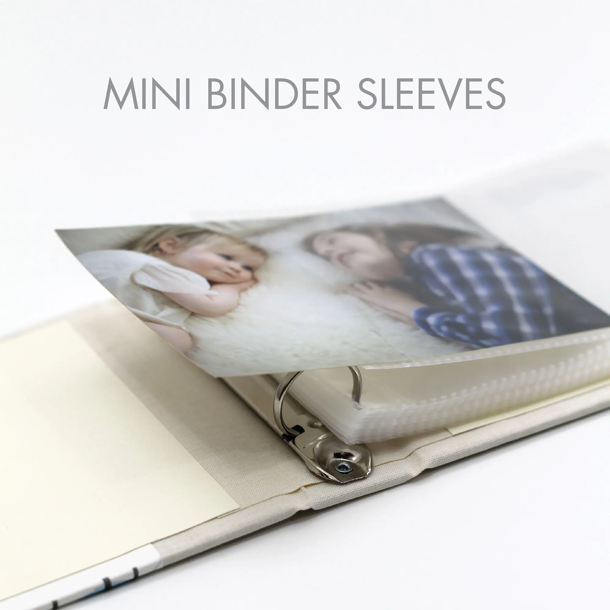 4x6 Small Photo Binder Refill Sleeves | Set Of 10 | for 4x6 Photos