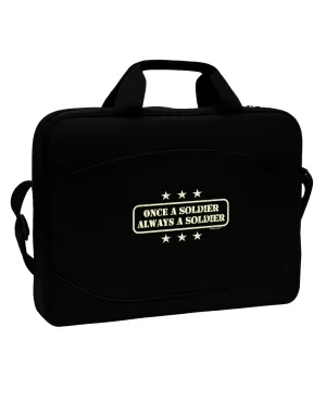 Always A Soldier 15&#x22; Dark Laptop / Tablet Case Bag