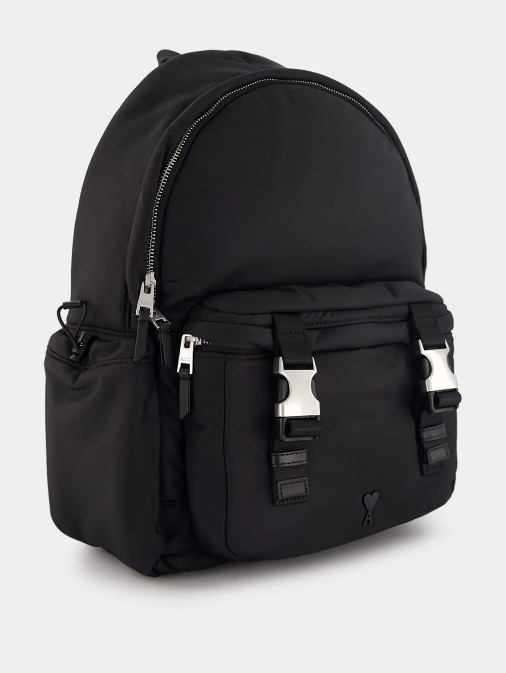 Ami De Coeur Monogram Motif Zip-Up Backpack