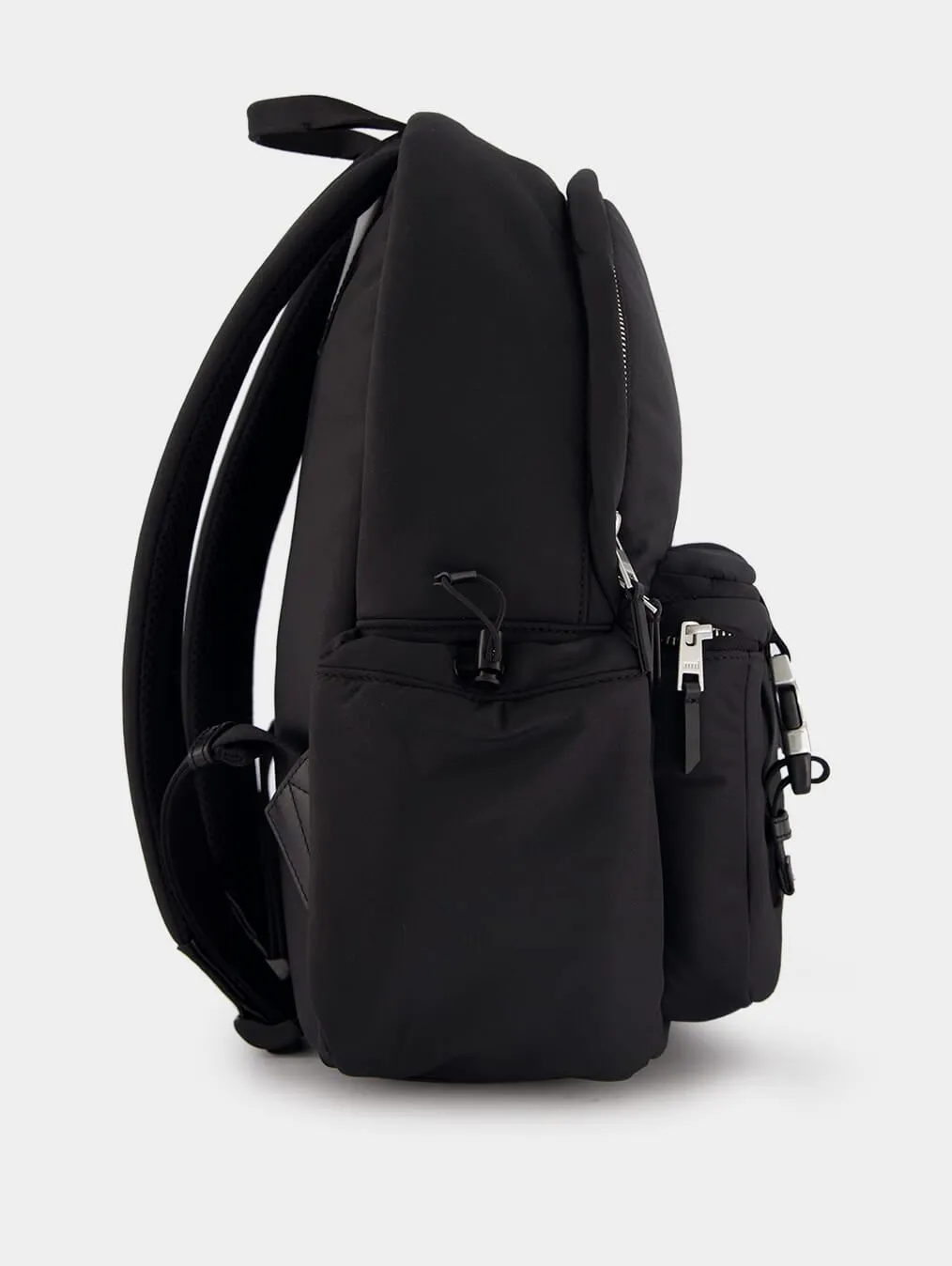 Ami De Coeur Monogram Motif Zip-Up Backpack