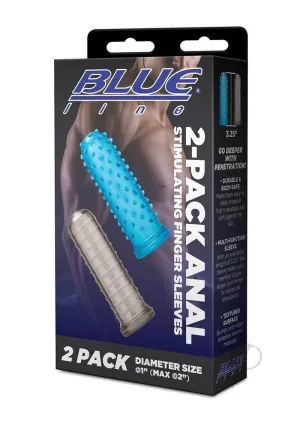 Anal Stim Finger Sleeves 2pk