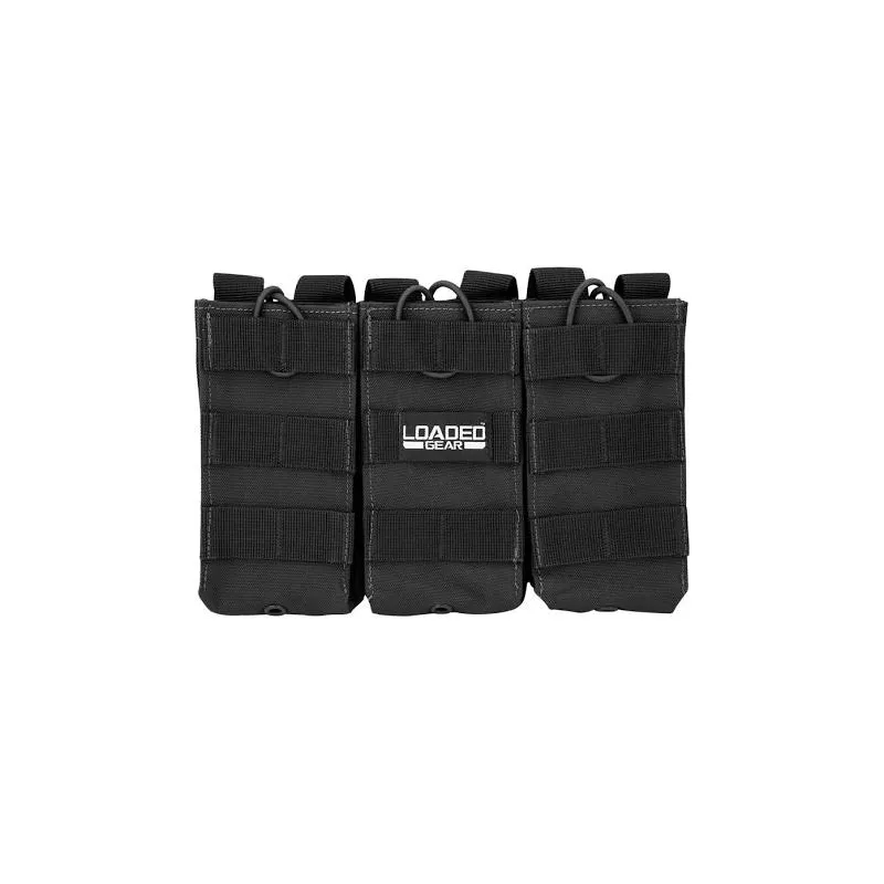 Barska BI12246 Loaded Gear CX-200 Triple Magazine Pouch (Black) By Barska