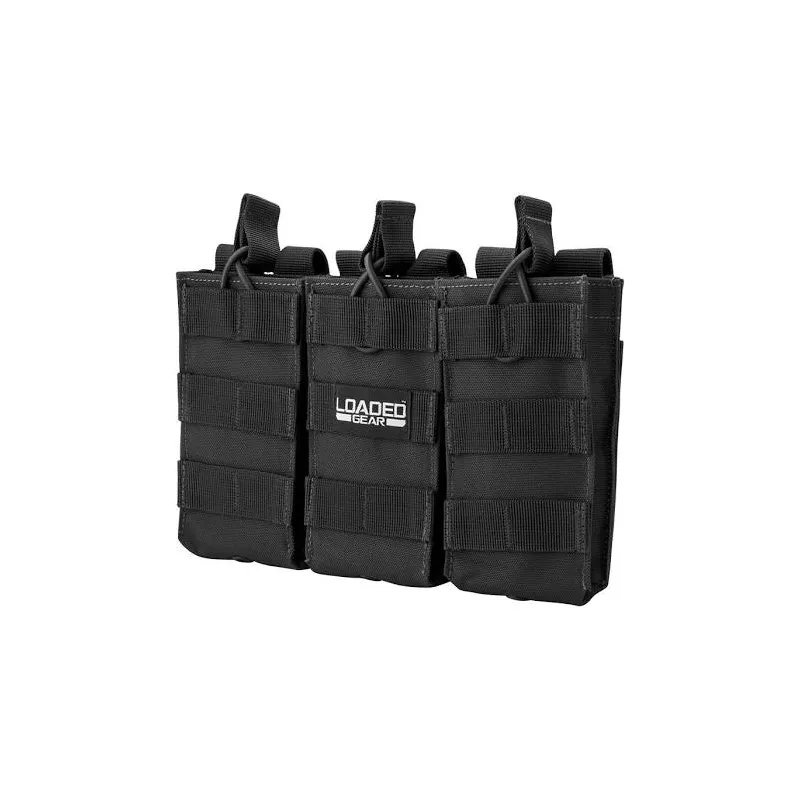 Barska BI12246 Loaded Gear CX-200 Triple Magazine Pouch (Black) By Barska