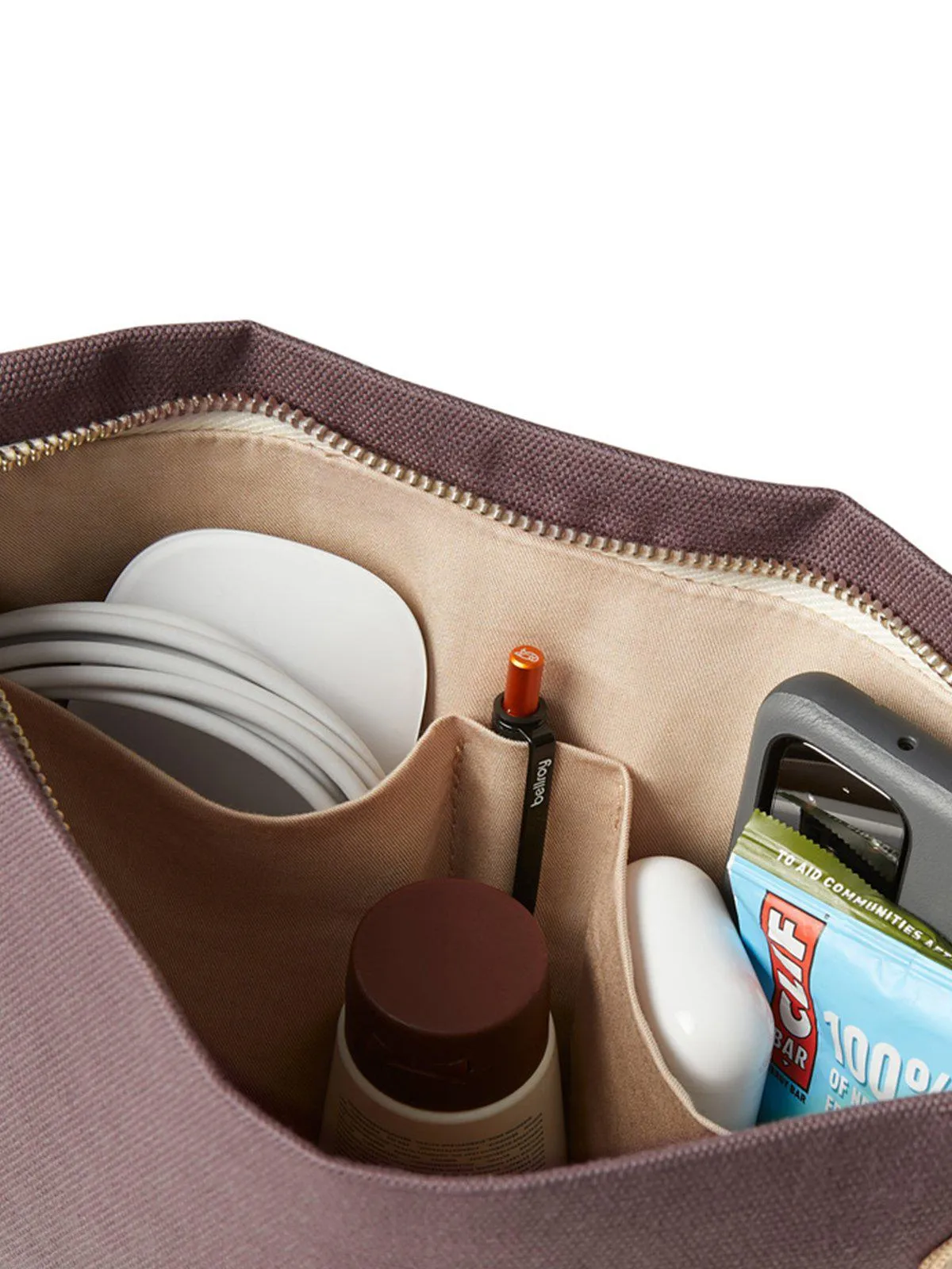 Bellroy Standing Pouch Plus Gumnut (Plant-Based / Leather-Free)