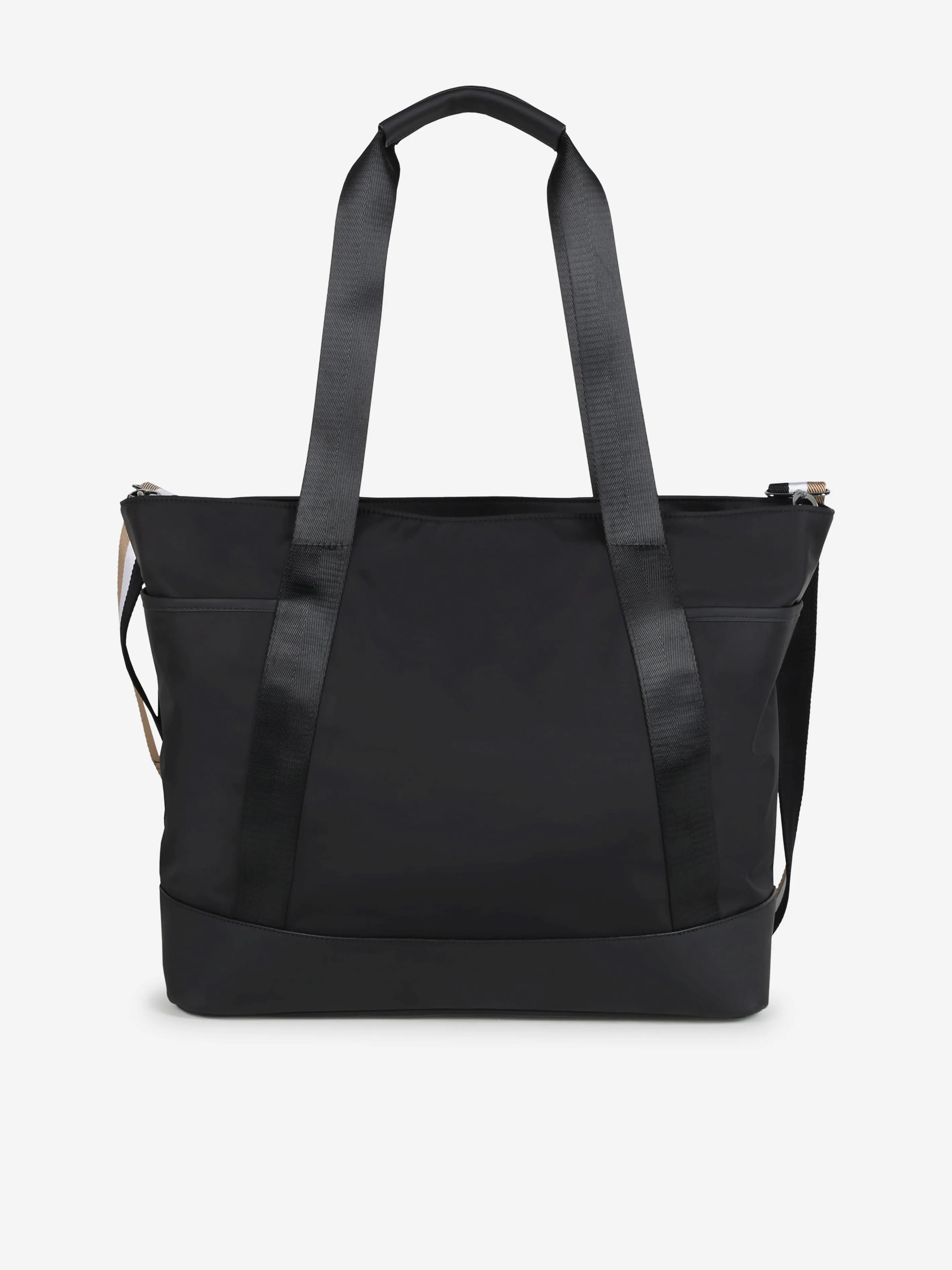 BOSS Baby Logo Print Changing Bag in Black (47cm)