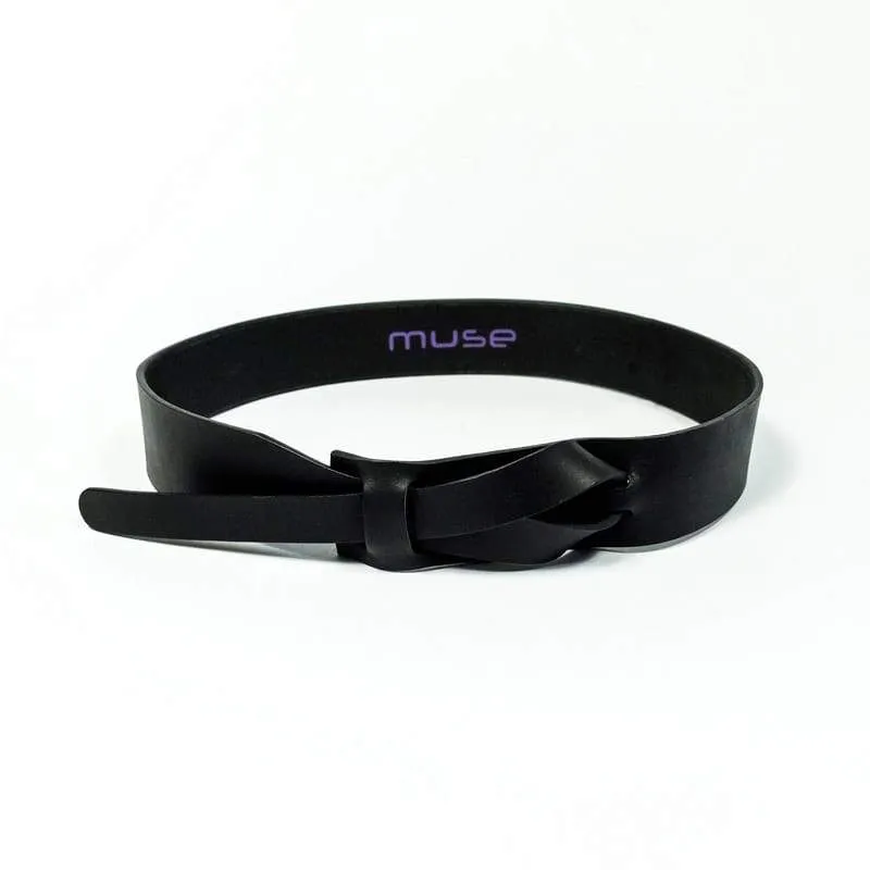 Buckleless Leather Belt - 1.5"
