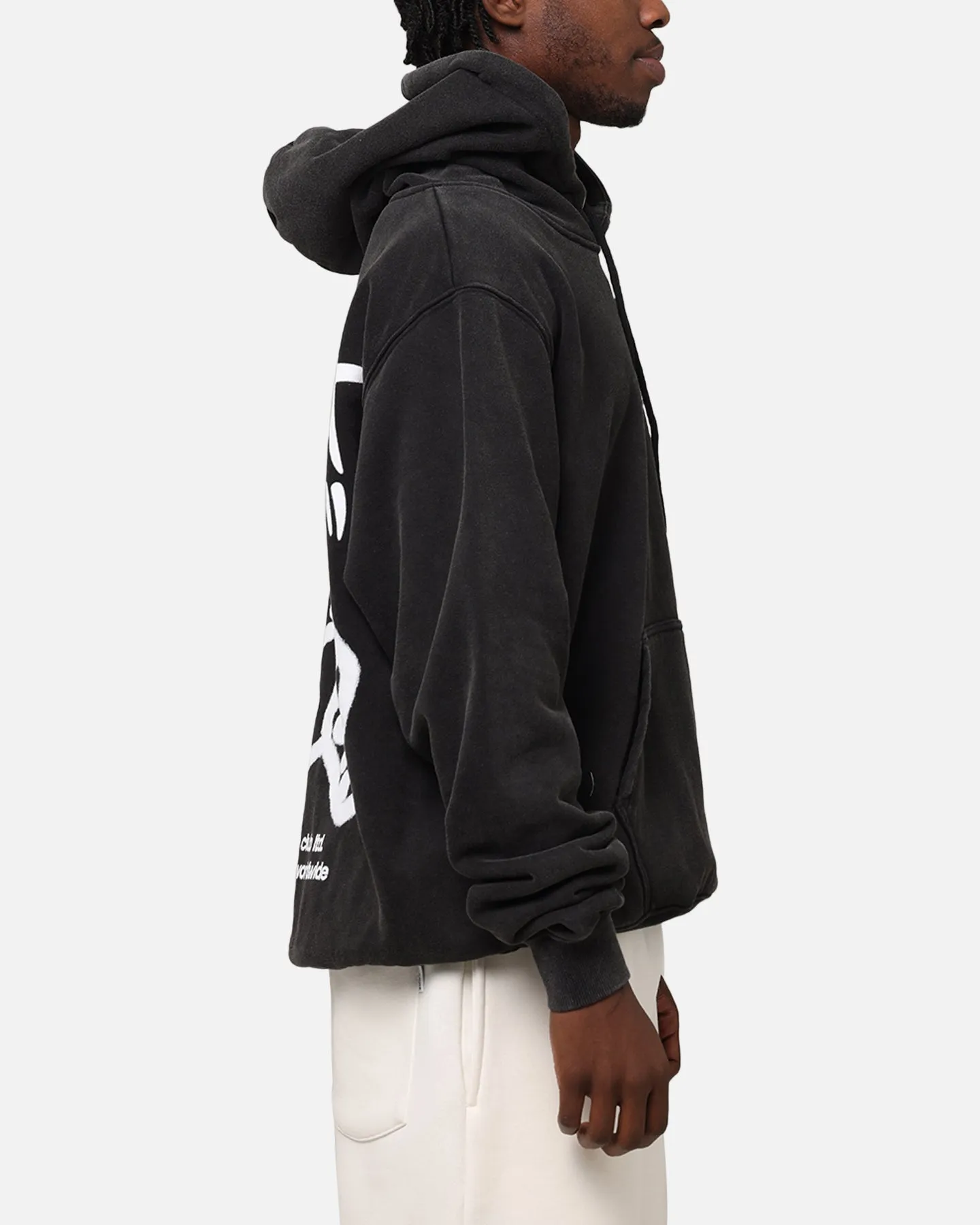 Carre Rolling Worldwide Hoodie Vintage Black