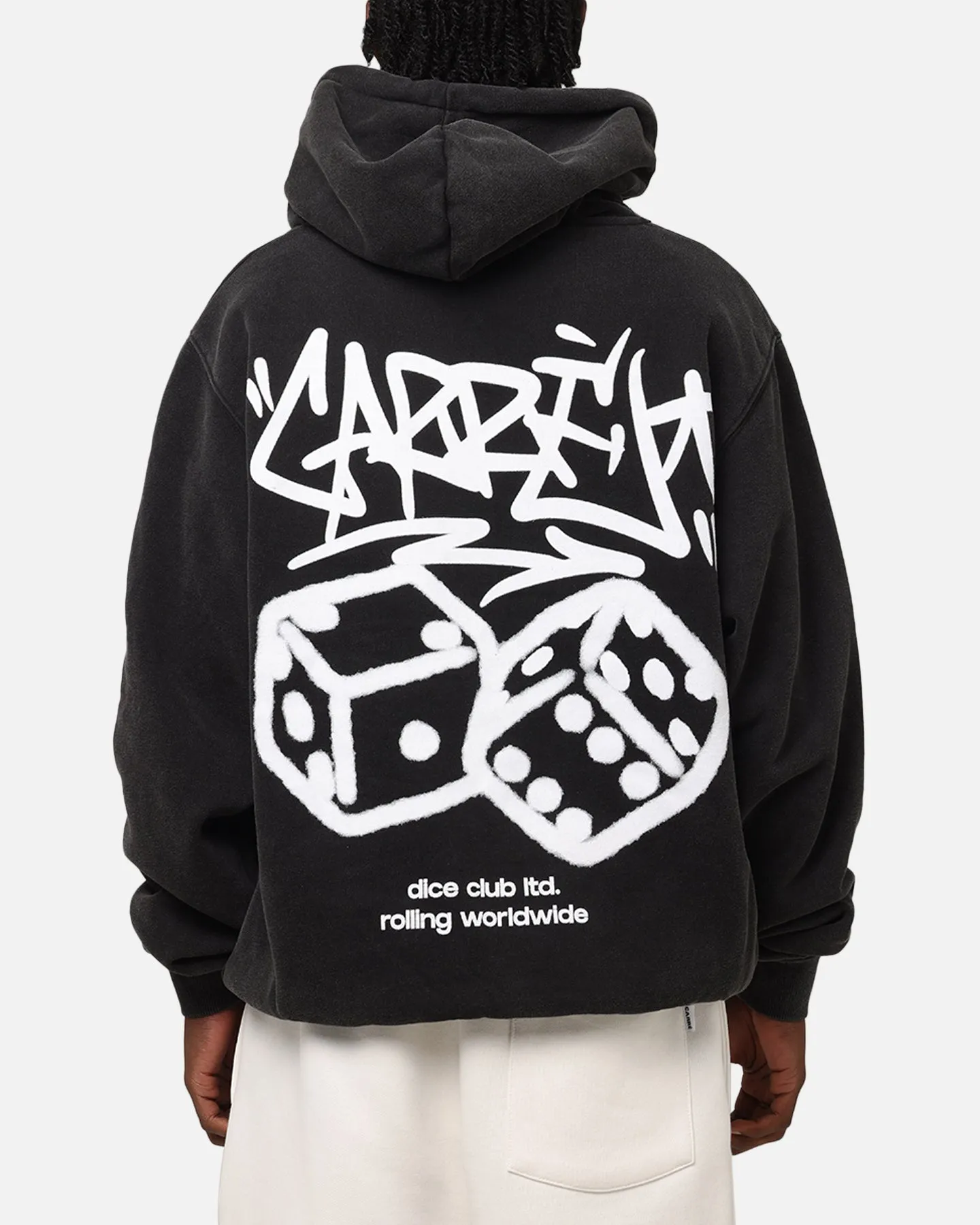 Carre Rolling Worldwide Hoodie Vintage Black
