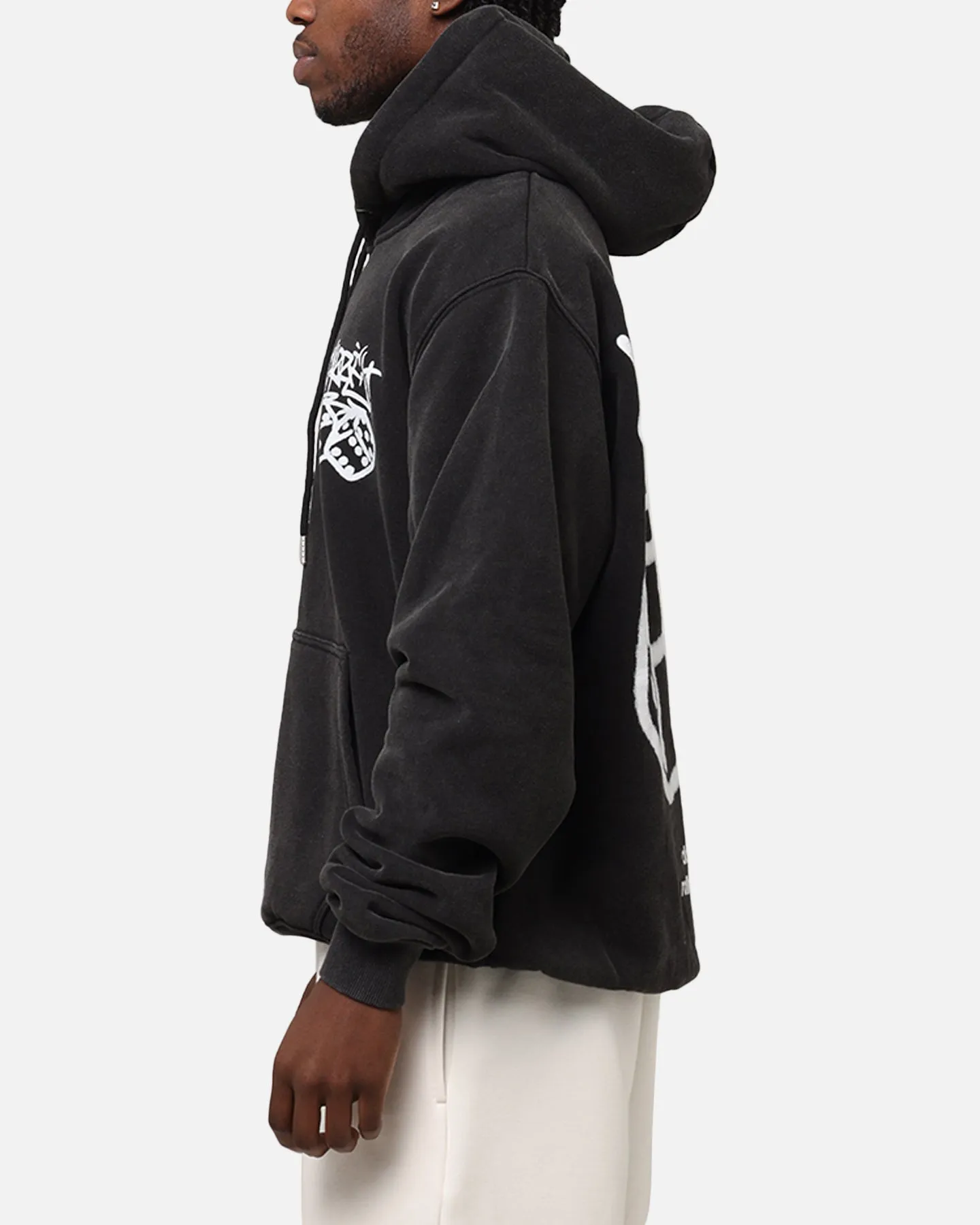 Carre Rolling Worldwide Hoodie Vintage Black