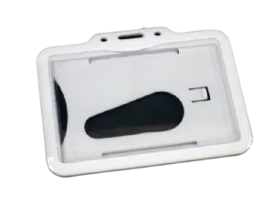 CFM 582 HARD PLASTIC DOUBLE ID HOLDER