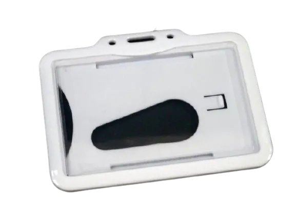 CFM 582 HARD PLASTIC DOUBLE ID HOLDER