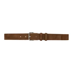 Chocolate Suede Belt