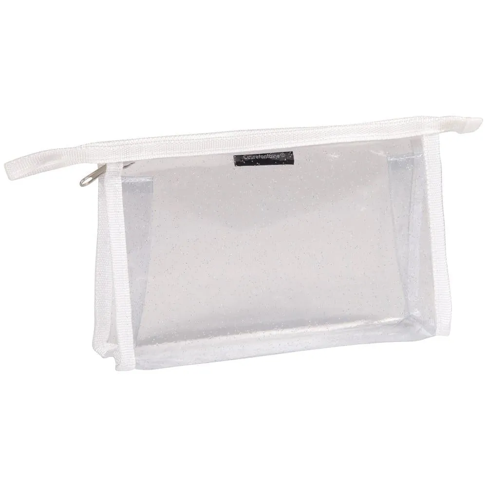 Clairefontaine Clear Glitter Pencil Case