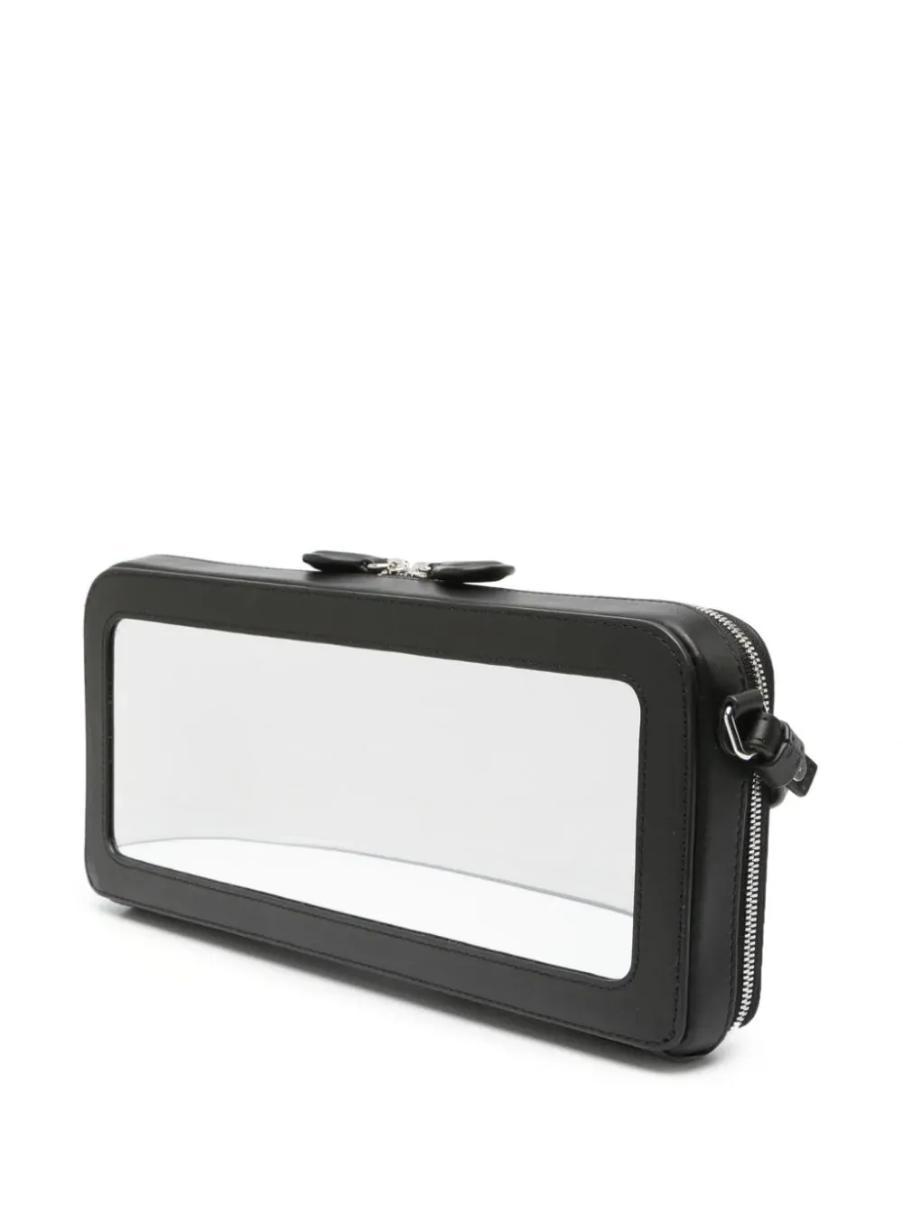 Cloud Reflex Leather Baguette Handbag
