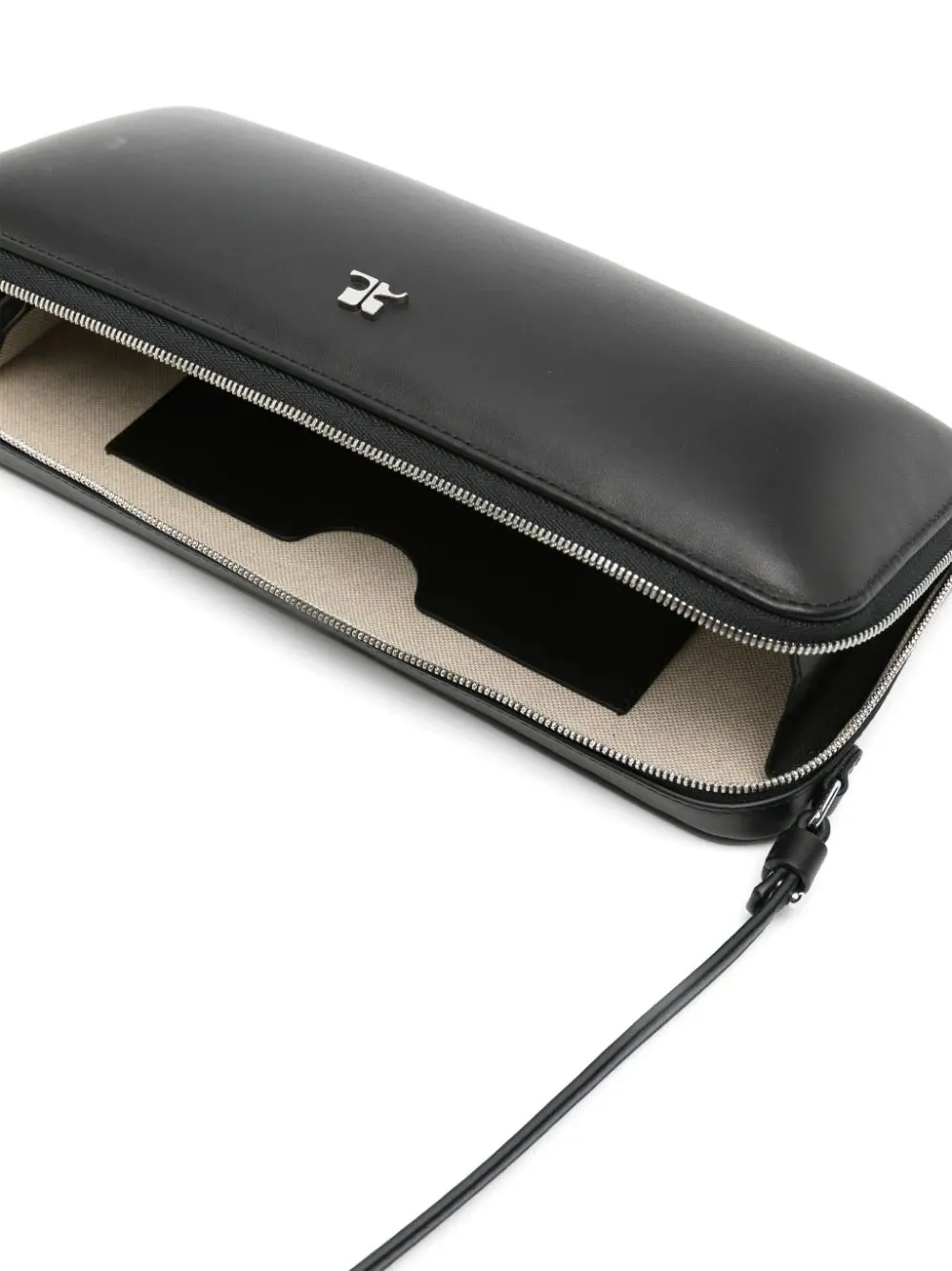 Cloud Reflex Leather Baguette Handbag