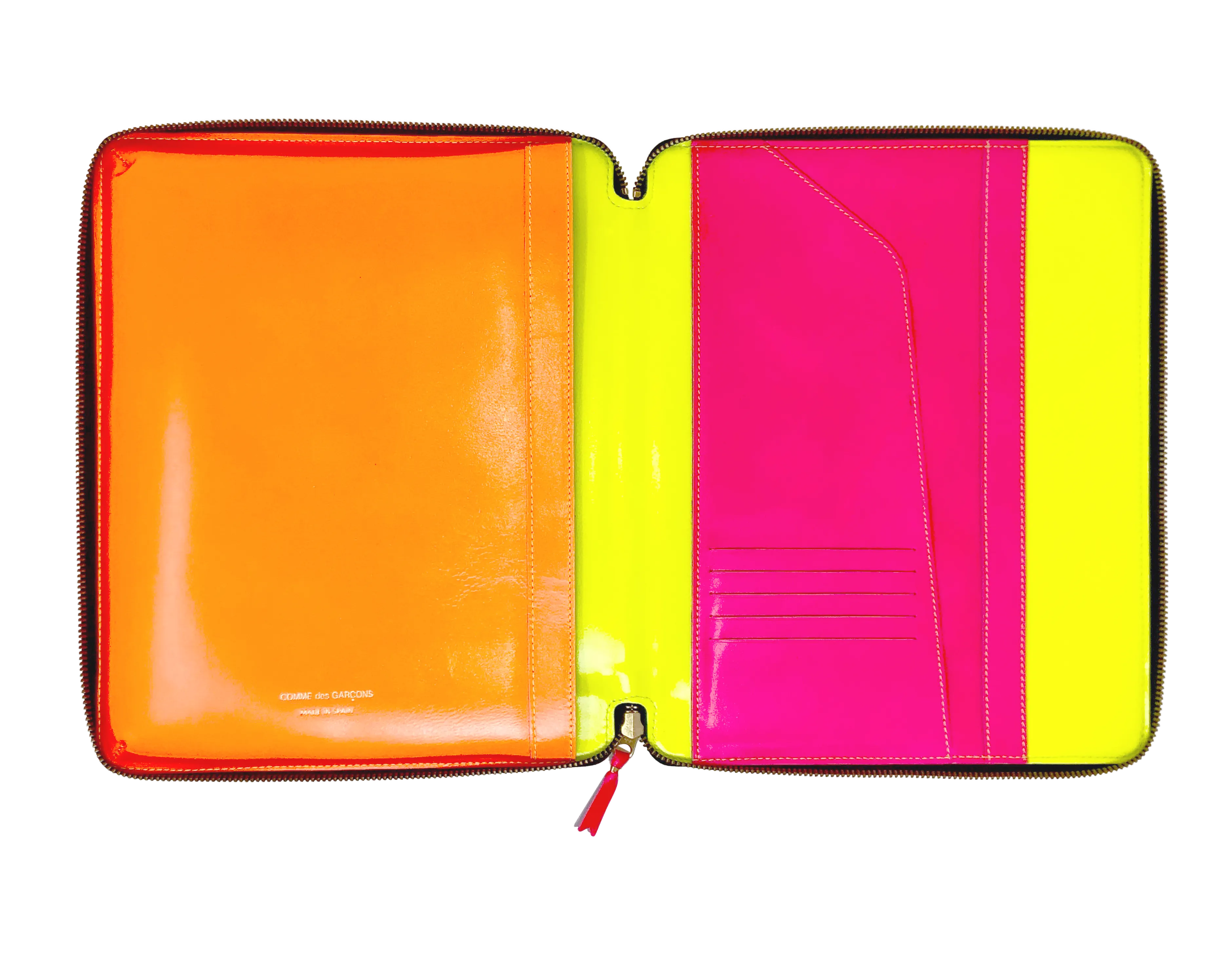 Comme des Garçons Super Fluo Yellow iPad case