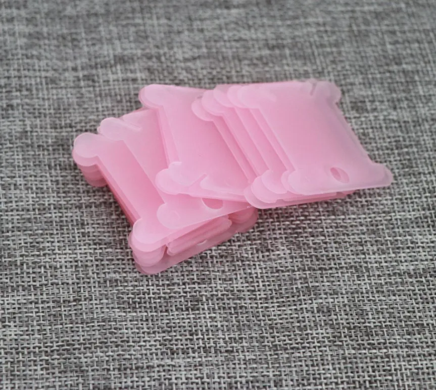 Embroidery Thread Bobbins - Cards for Floss Bobbins - Embroidery Floss for Cross Stitch - Plastic Floss Thread Holders Keeper Storage