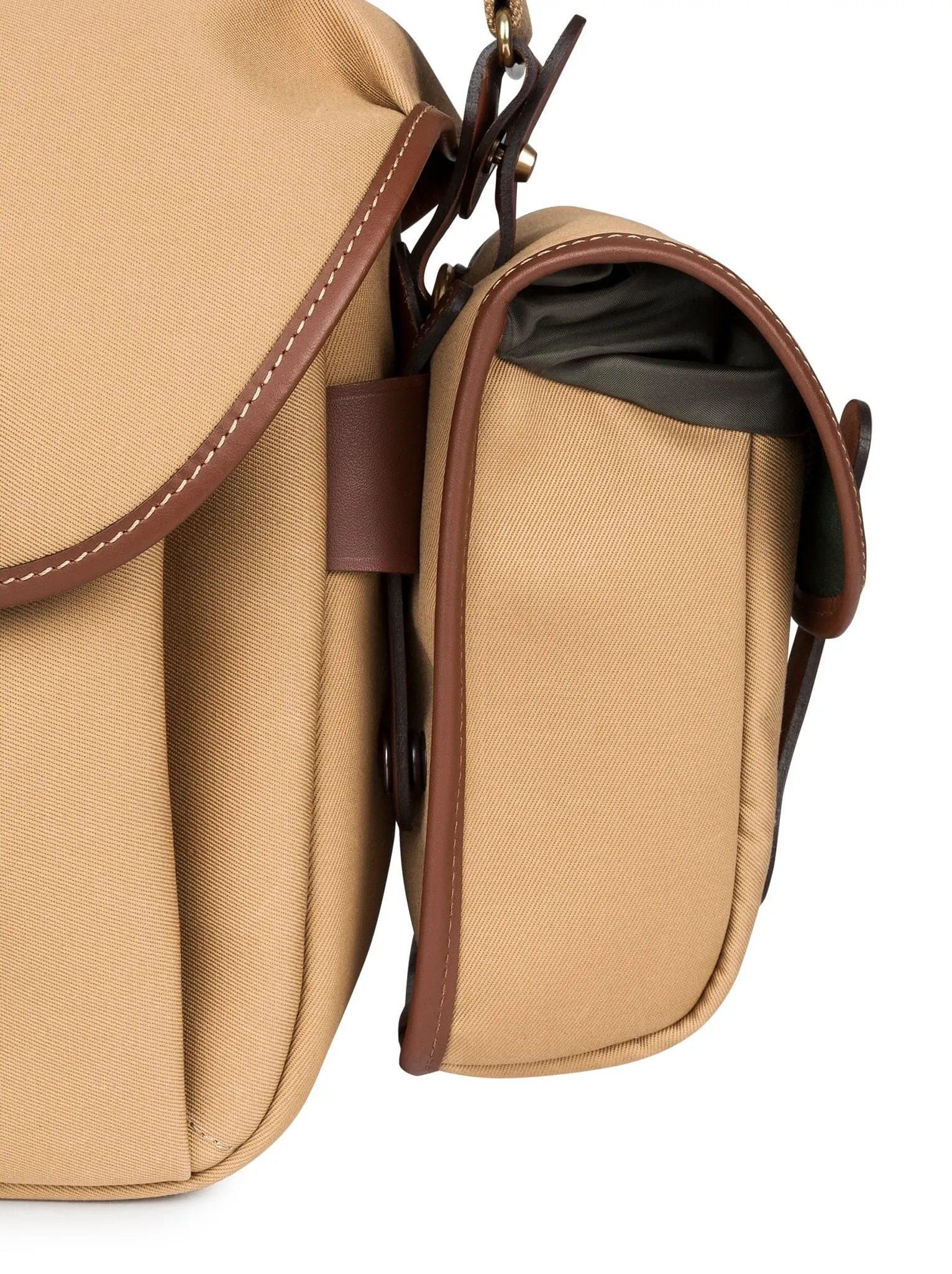 End Pockets - Khaki Canvas / Tan Leather / AVEA 8