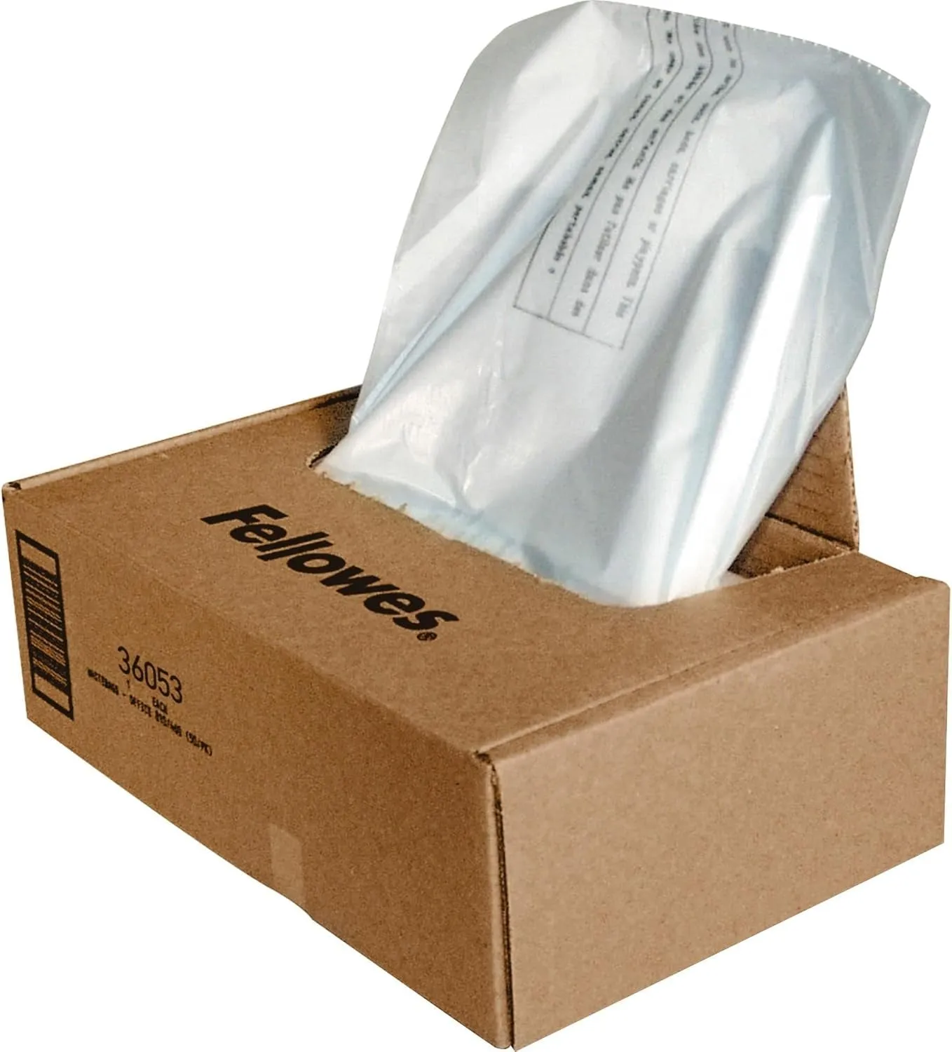 Fellowes Waste Bags for 99Ms, 90S, 99Ci, Hs-440 and Automax 130C, 200C and 200M Shredders -