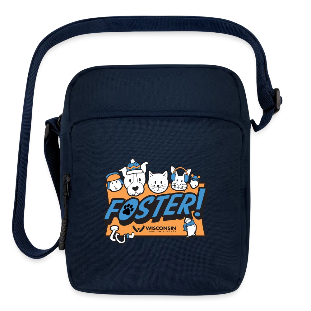 Foster Winter Logo Upright Crossbody Bag