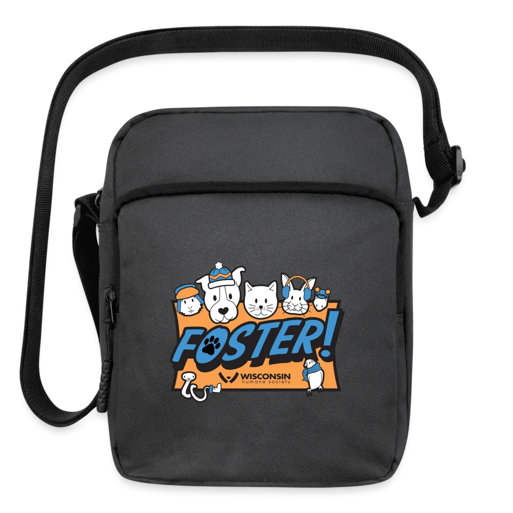 Foster Winter Logo Upright Crossbody Bag