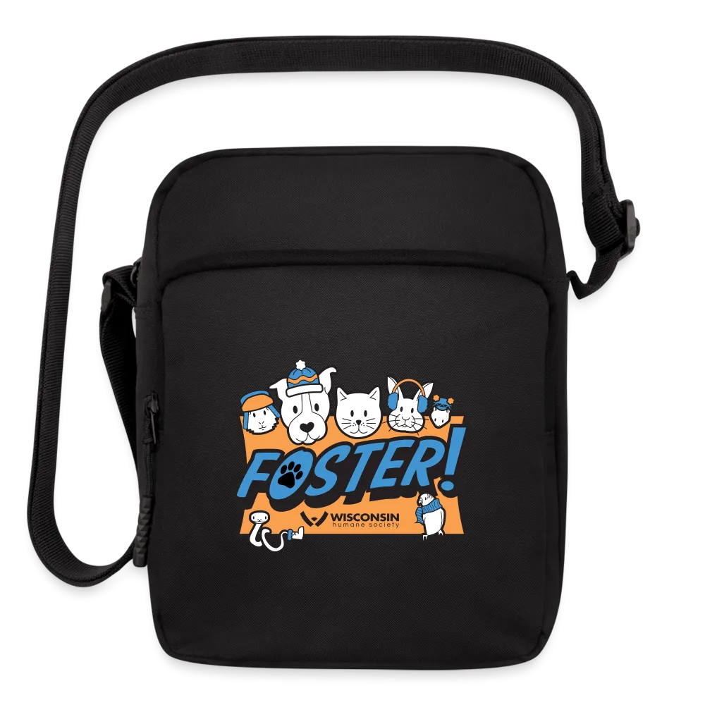 Foster Winter Logo Upright Crossbody Bag