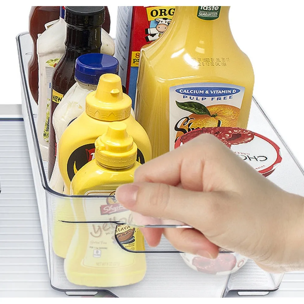 Fridge and Freezer Bin Set (4Pc)