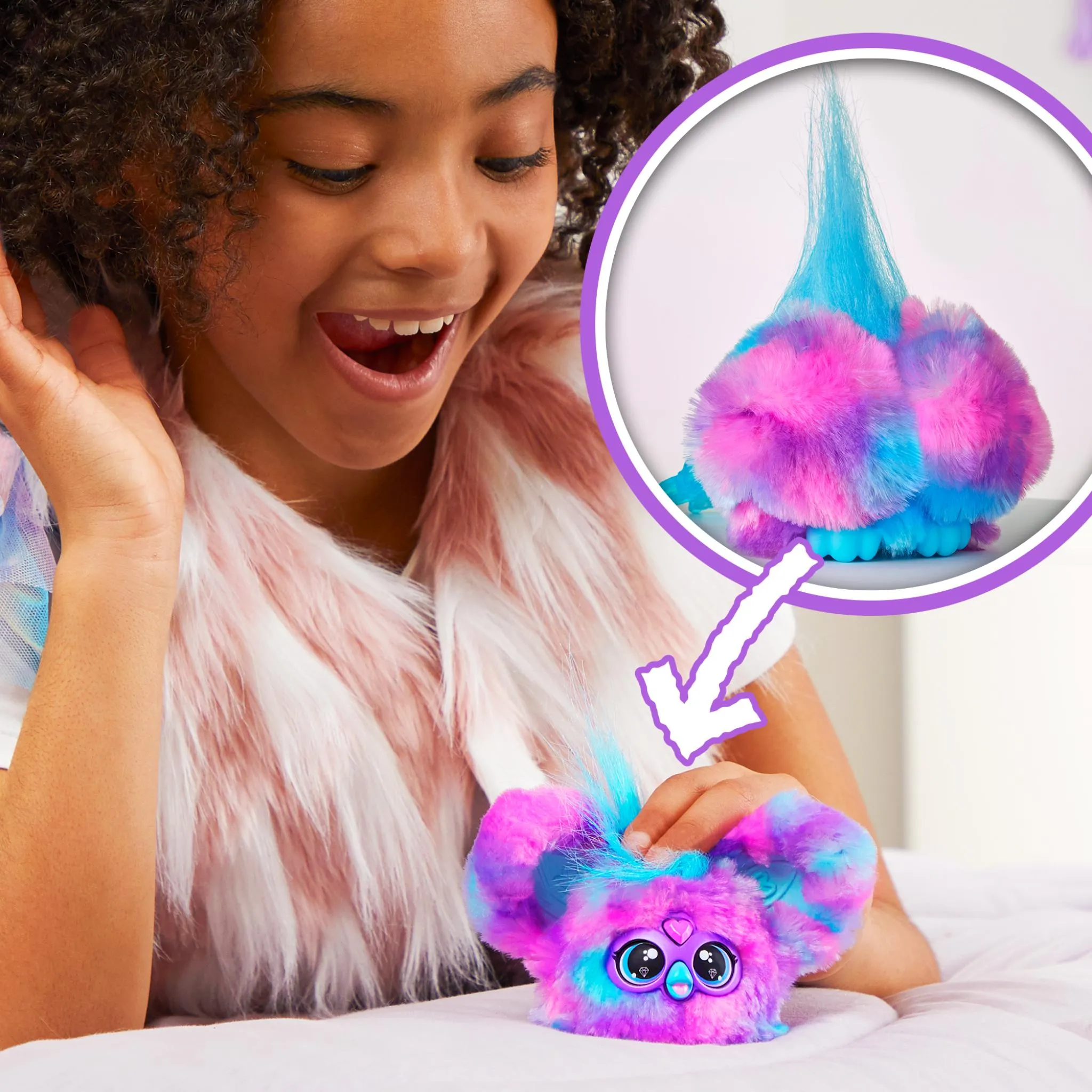Furby Furblets Luv-Lee K-Pop Mini Electronic Plush