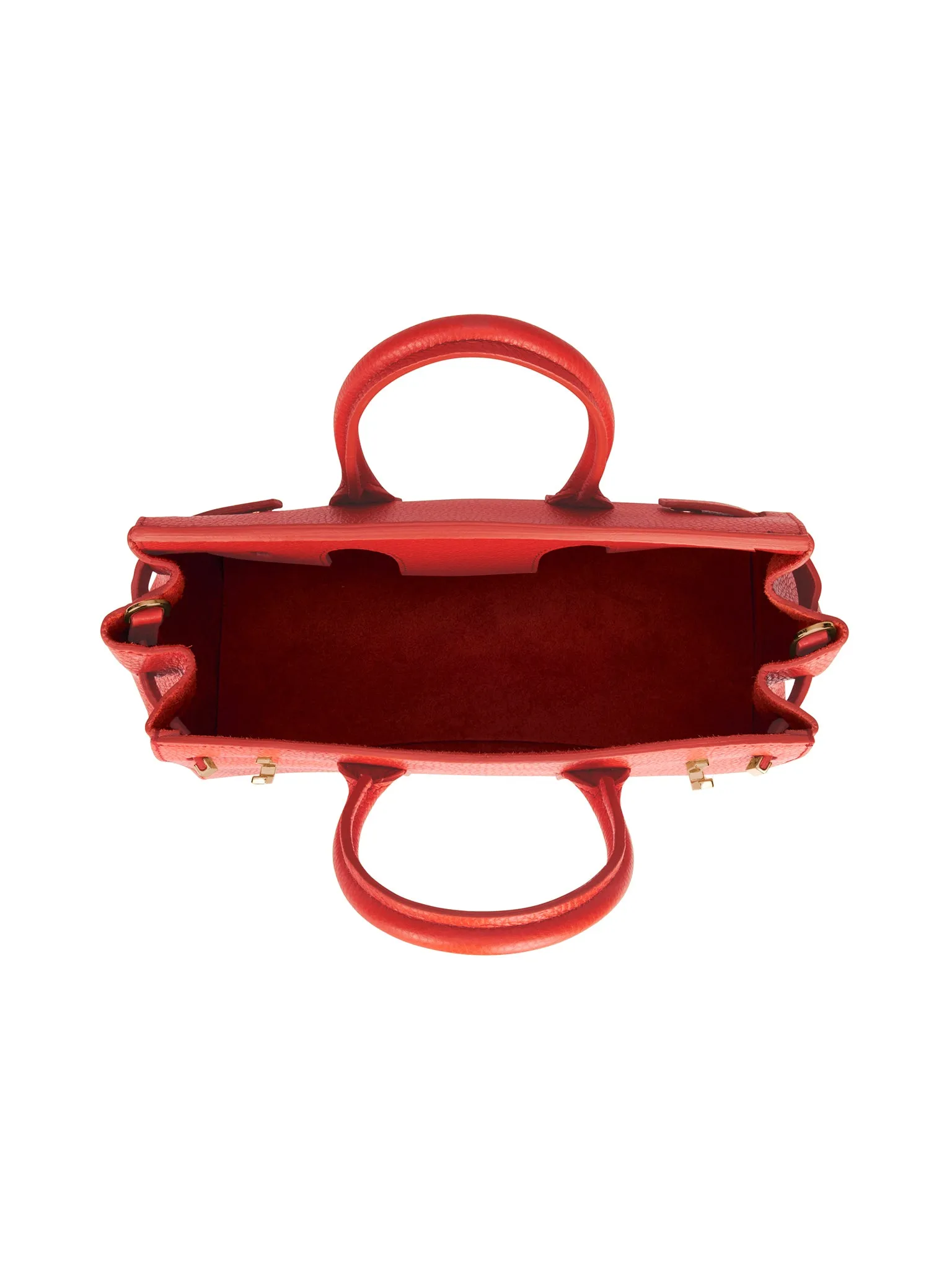 Gigi Stampato  11" - Coral Red