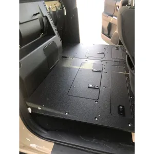Goose Gear - Second Row Seat Delete Plate System Keeping Factory Back Wall - Toyota Tacoma (2005-2023)
