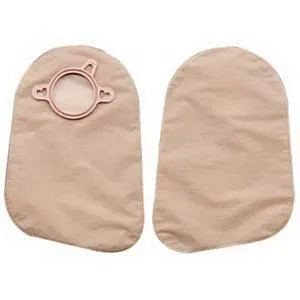 Hollister New Image Two-Piece Closed Pouch, 1-3/4" Flange, 9" L, Beige