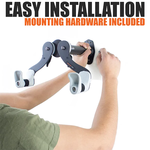 IBERA Bike Wall Mount Hanger - 45° Adjustable | IB-ST4