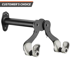 IBERA Bike Wall Mount Hanger - 45° Adjustable | IB-ST4
