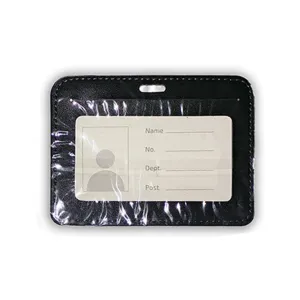 ID Card Holder (PULeather) Blk - Model 2