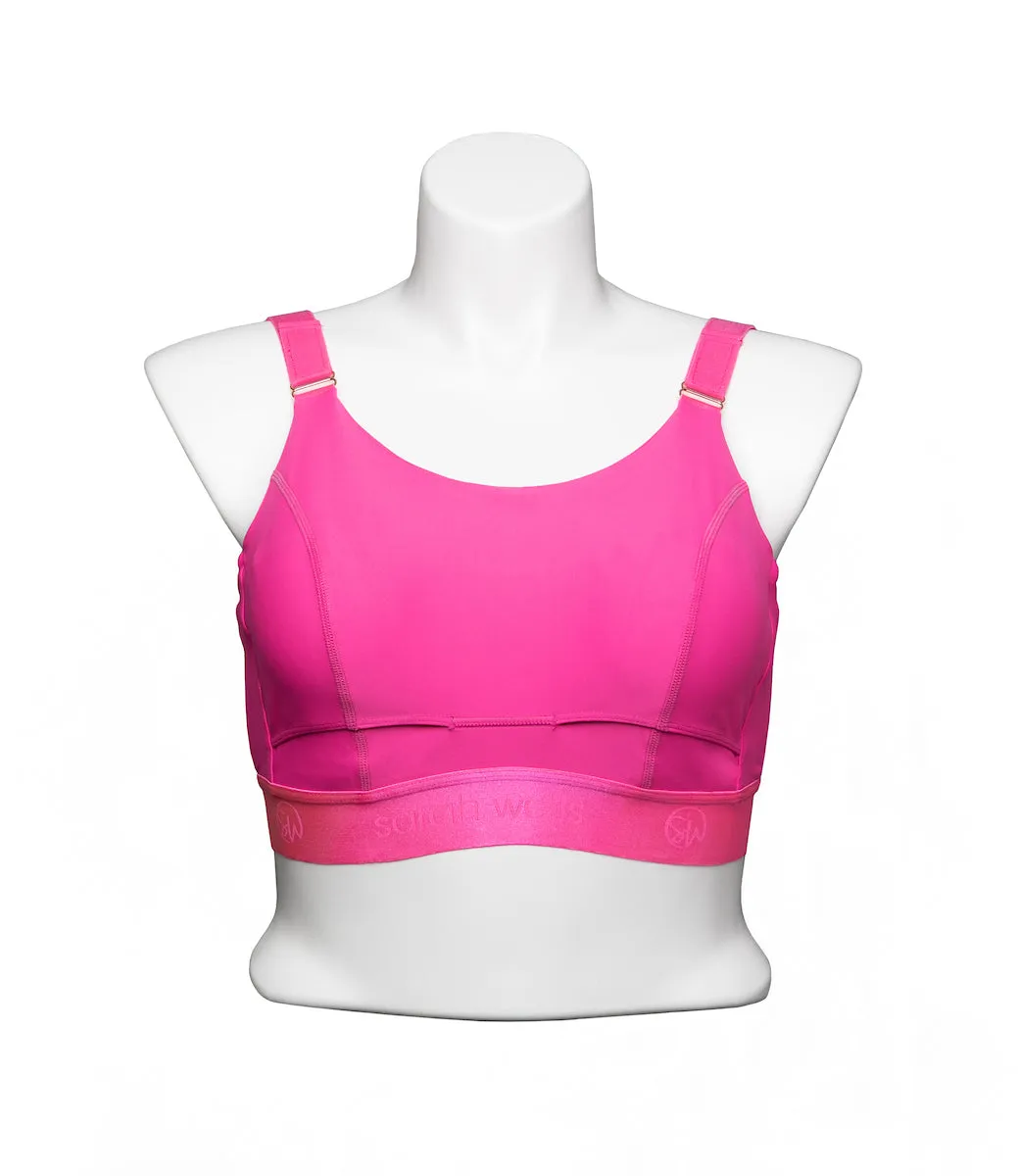 Journey Hands Free Pumping Bra | Hot Pink