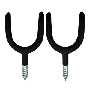 Katzco Strong Utility Holder - Set of 2 Powerful U-Shaped Hooks - Ideal for Home