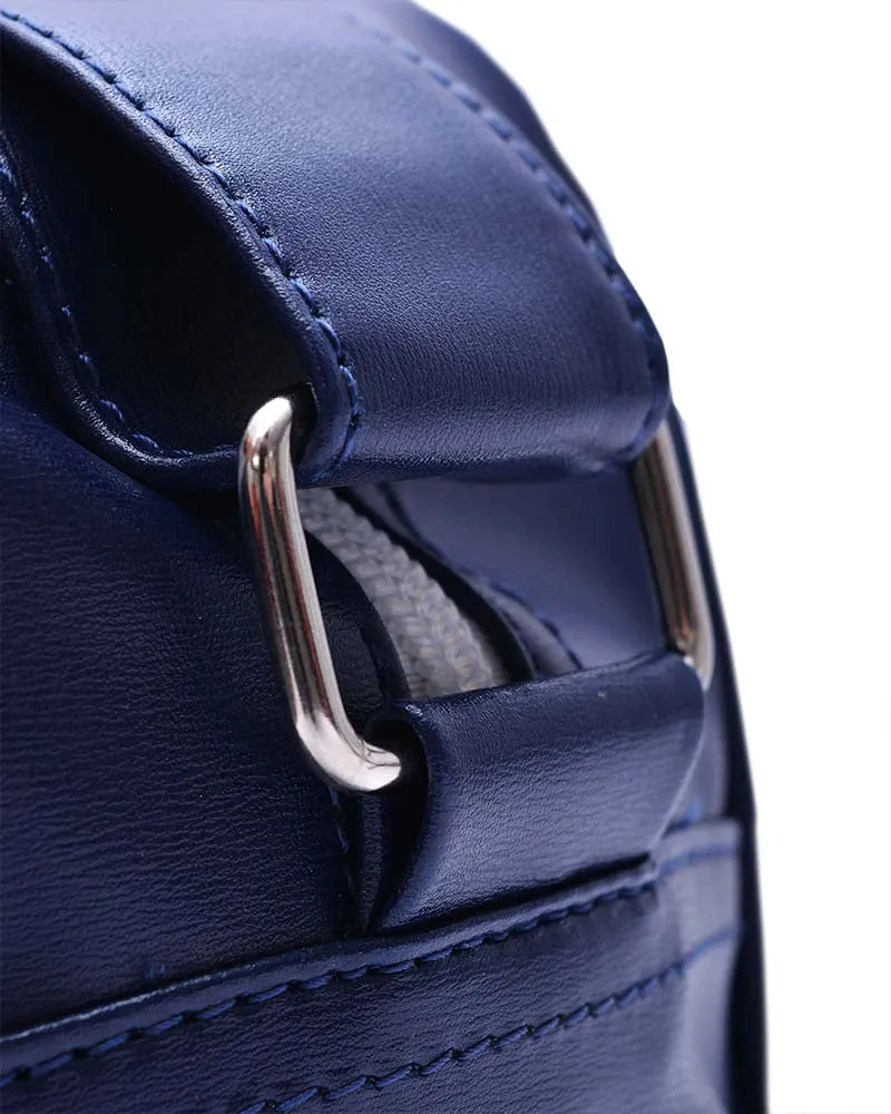 Lambretta Men's T20075 Logo Flight Bag Navy White