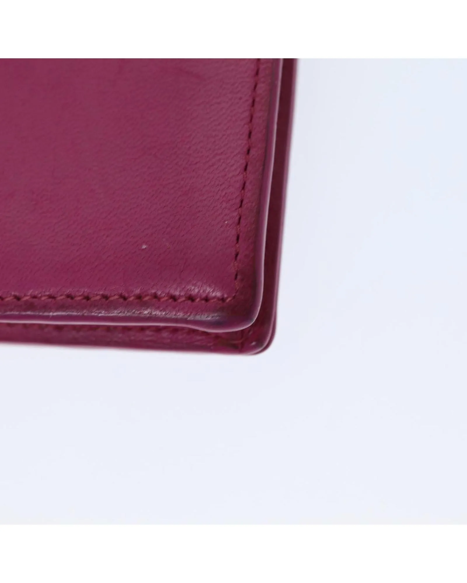 Leather Key Case Pouch Set with Metal Fittings