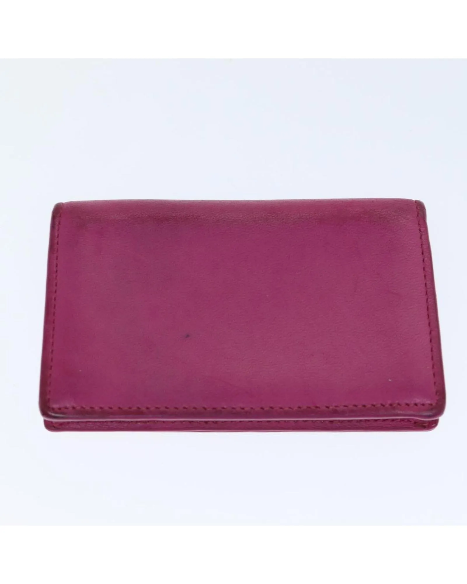 Leather Key Case Pouch Set with Metal Fittings